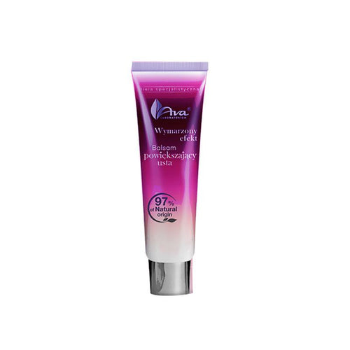 AVA Lip Balm Enhancer provides deep repair, smooths lip lines, and plumps the lips. It contains lip peptides and coconut oil to boost collagen regeneration, keeping your lips moisturized, smooth, and full. reduce inflammation, with a sweet cherry scent